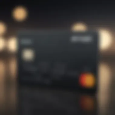 Sleek Credit Card for Amazon Buy Now, Pay Later Elegant modern credit card with Amazon logo