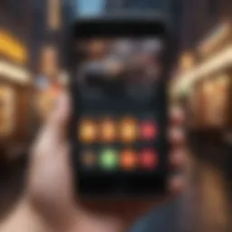 A smartphone displaying a popular selling app interface