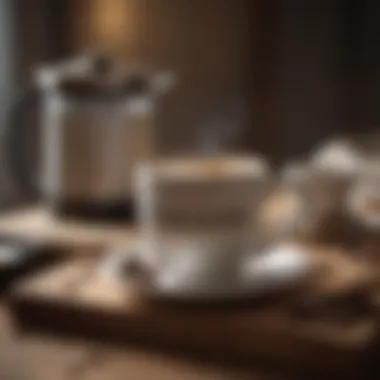 Gourmet Coffee Set for Well-Deserved Breaks Chic coffee gift set with artisan blends and sleek mug