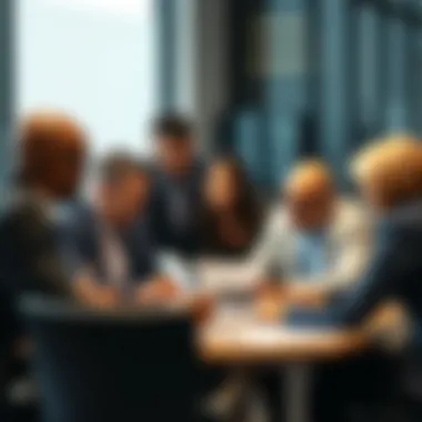 Analyzing Business Structure Implications A group analyzing the implications of organizational structure