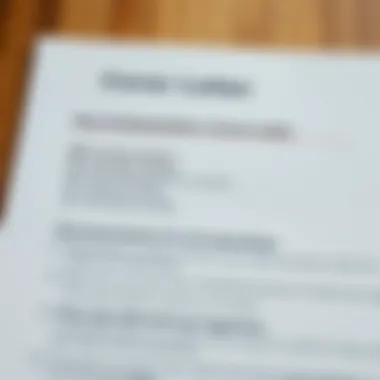 A checklist highlighting key components of a cover letter