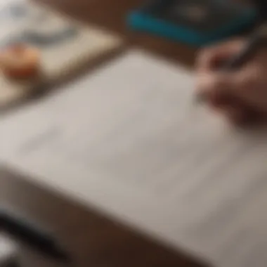 Crafting an Effective Follow-Up Letter with Pen and Paper Crafting an Effective Follow-Up Letter for a Job Interview with Pen and Paper