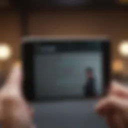 A digital banking app interface showcasing student account features