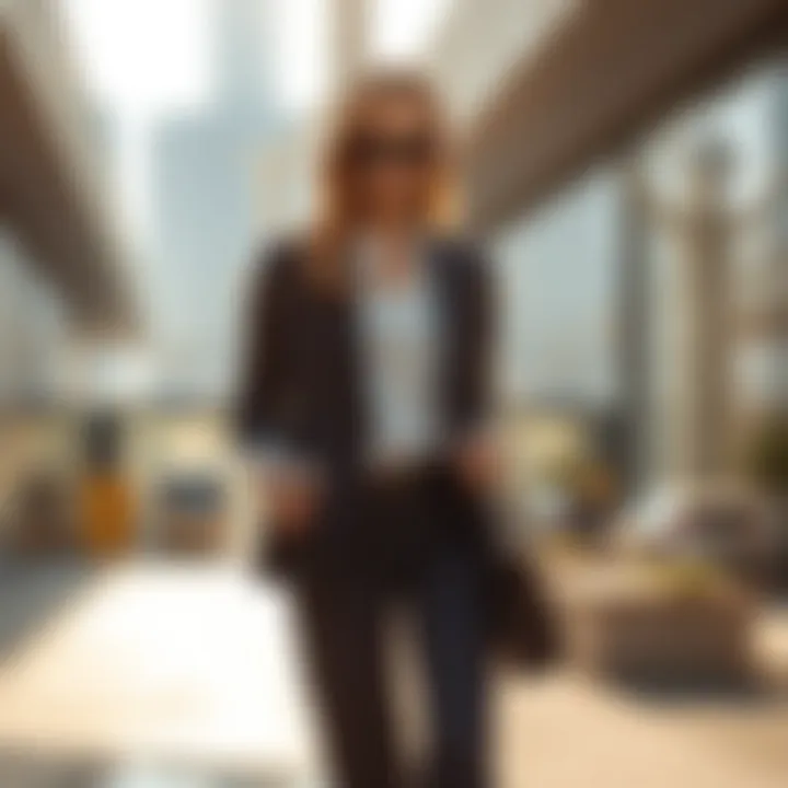 Striking the Balance: Casual Meets Professional Casual yet professional outfit choice