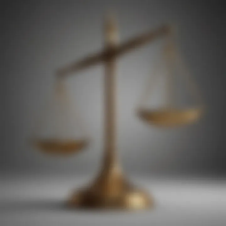 Scales of Justice symbolizing high-paying legal fields