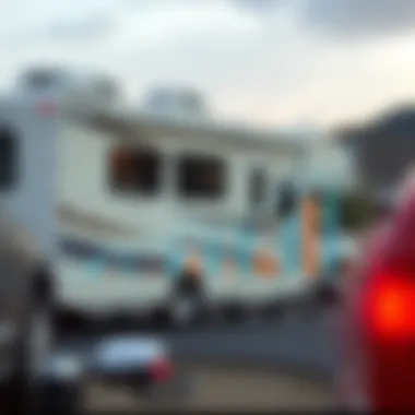 Graph showcasing RV loan rate trends