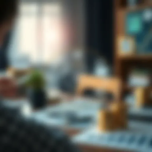 An intricate diagram illustrating the components of personal finance