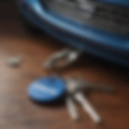 Chase Bank logo with car keys