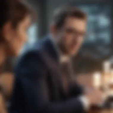 Mastering Communication for Financial Interview Triumph Person showcasing strong communication skills in a financial interview