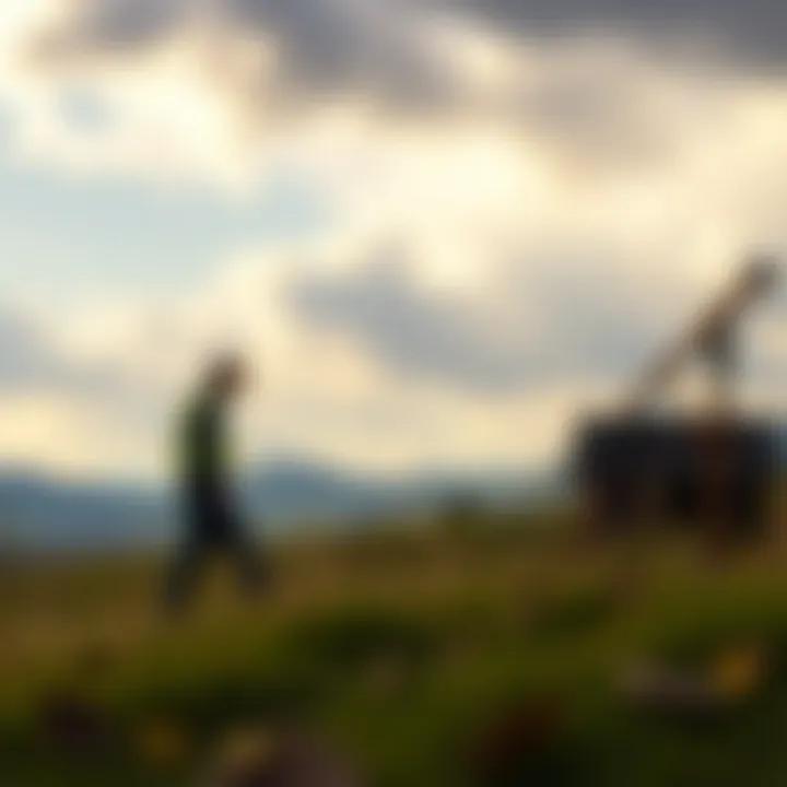 Infographic detailing eligibility criteria for land loans