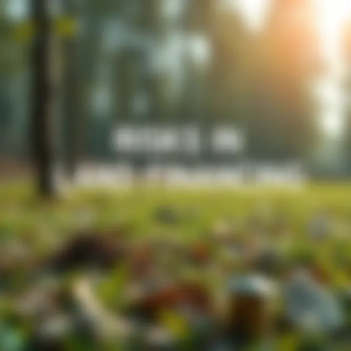 Conceptual illustration of risks associated with land financing