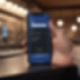 Setting up Facebook Pay account on mobile device