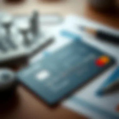 Debit Card and Budgeting Tools Close-up of a debit card alongside budgeting tools