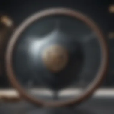 Unraveling Coverage Protection Shield symbolizing protection in insurance