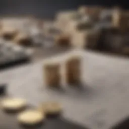 Illustration representing intricate financial planning