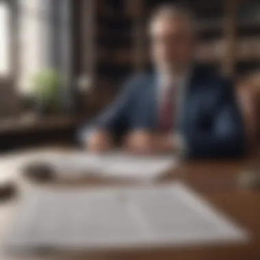 Expert Legal Advice Legal advisor offering guidance on tax issues