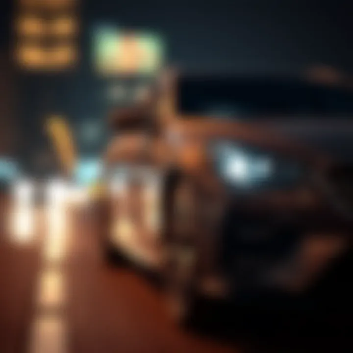 Effective Management of Vehicle Loans Visual representation of financial management strategies