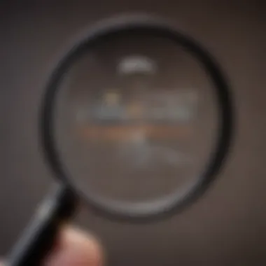 Magnifying Glass Focusing on At-Will Employment Exceptions