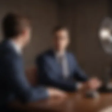 Mastering Weaknesses in Job Interviews Artistic representation of overcoming weaknesses in a job interview
