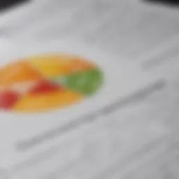 Showcasing various financial documents indicating an excellent credit score