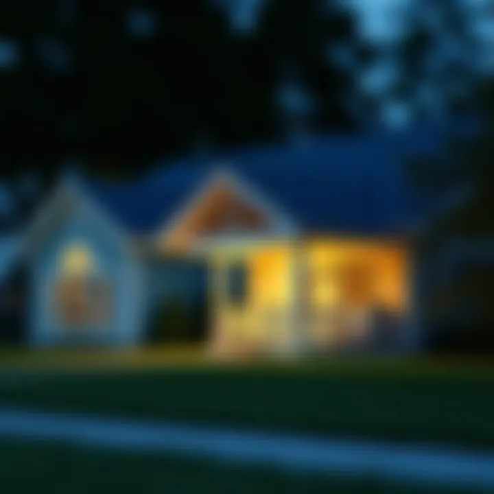 A symbolic representation of mortgage takeover concept