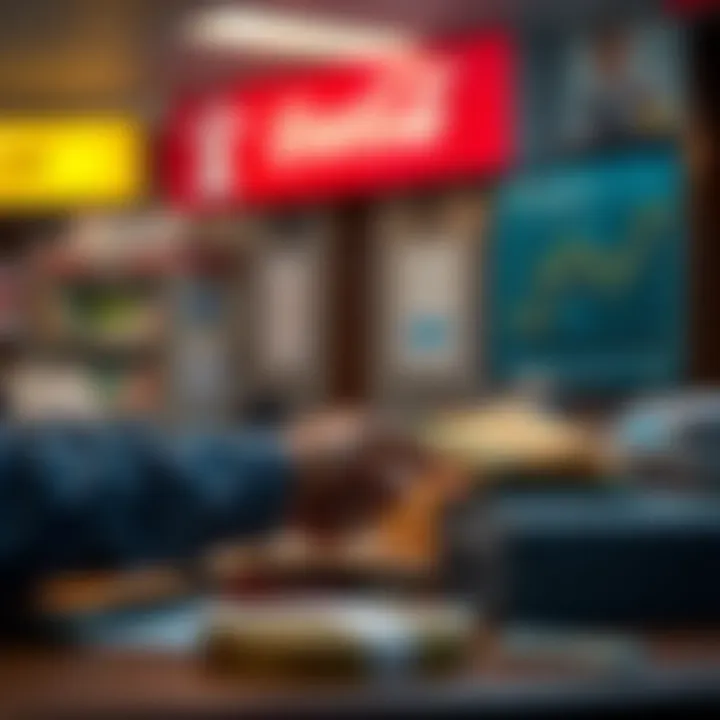 A digital representation of bank transfer methods