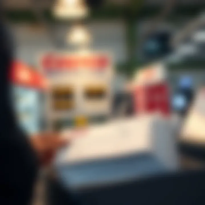 An informative illustration of the Costco check ordering process