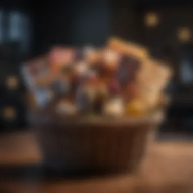 A luxury gift basket as a closing gift option