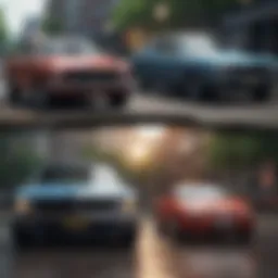 A detailed infographic showing various car insurance coverage types.