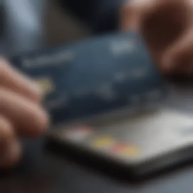 Visualization of payment timing for credit cards