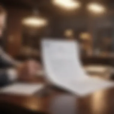 Professional business document