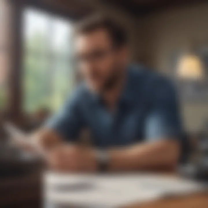 Professional tax advice illustration