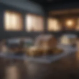 A detailed comparison chart outlining purchase versus refinance mortgage options.