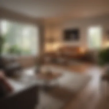 Affordable Housing Solutions A serene living space representing affordable housing.