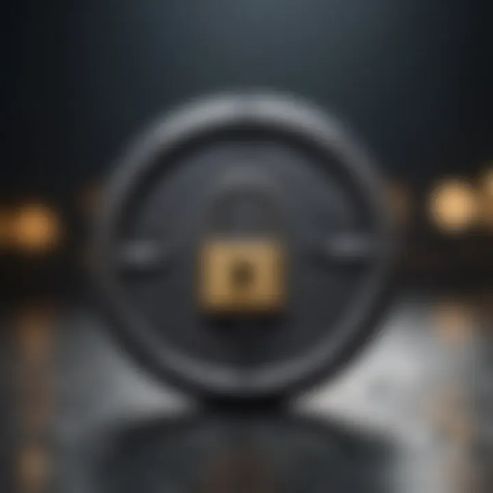 Secure Lock Icon Representation