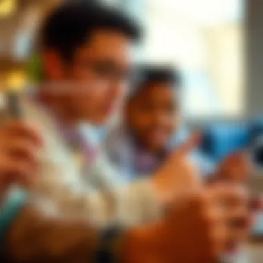 A chart showing the comparison of features among various prepaid debit cards for teens.