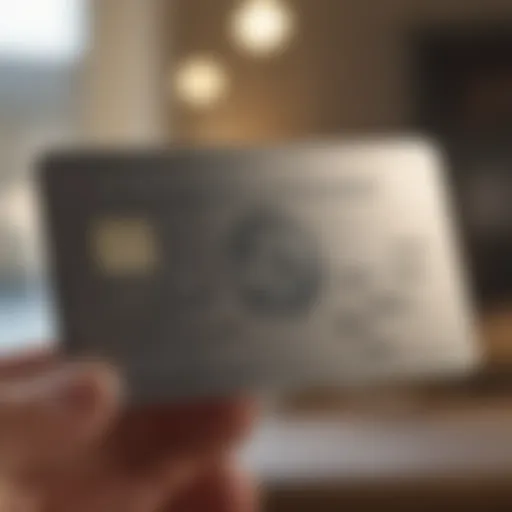 Financial transaction with American Express card