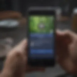 Digital wallet interface showcasing Facebook money transfer feature