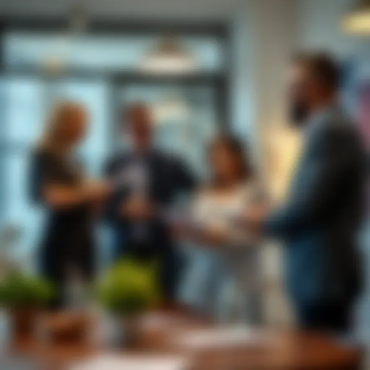 Effective Property Management Strategies A property management team discussing strategies