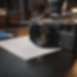 High-resolution scan of documents showcasing clarity