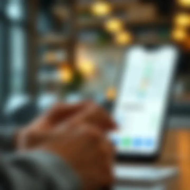 Navigating the Google Pay interface