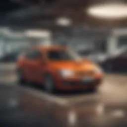 Abstract representation of assumable auto loans concept