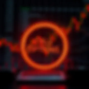 Conceptual representation of call options in stock trading