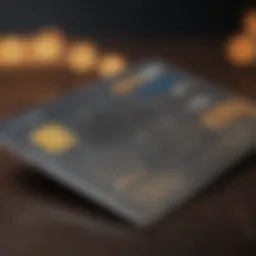 Detailed infographic illustrating credit card interest rates