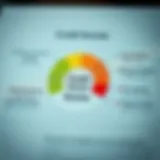 Visual representation of credit score components