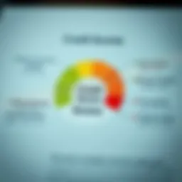 Visual representation of credit score components
