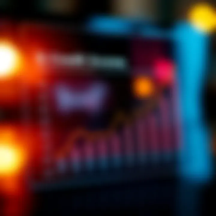 Graph showing the impact of credit scores on financial decisions