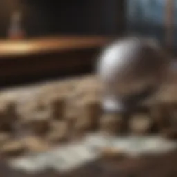 Illustration depicting the concept of financial intricacies