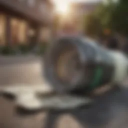 Visual representation of HOA fee breakdown