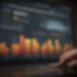 Graph illustrating economic indicators influencing arm rates